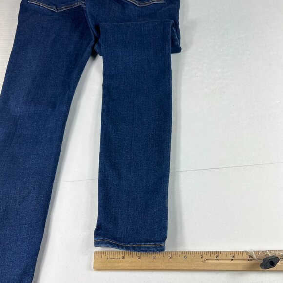 Good American Jean Women 26x28* Good Waist Skinny Always Fit Blue Denim Tag 6-12 - Picture 12 of 16